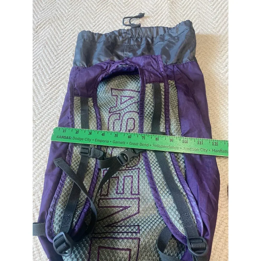 Ascend Dash 720 Purple Daypack Hiking Backpack Trail Bag Missing Bladder Bag